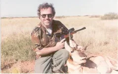 Pronghorn shot in Roswell 1992.webp