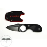 Kizlyar Supreme Amigo X D2 black TiNi, black G10, Dragonfly Ordnance UK 0.2.webp