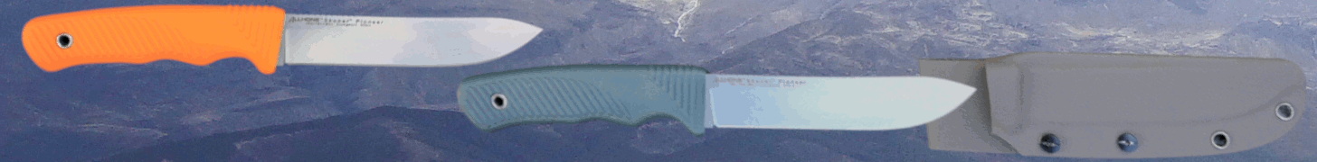 ALLHONE hunting knives designed and made in NZ