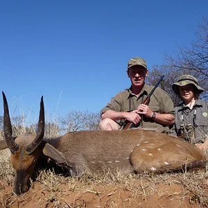 Me and Seb with a Bushbuck