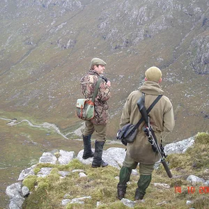 Over looking Loch Ghlinnie