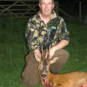 Gaz with his buck July 2010